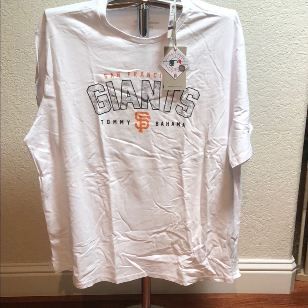 COPY - Tommy Bahama 2XL SF Giants tee NWT